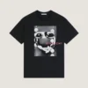 Camiseta de algodón con estampado surrealista