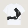 Camiseta de algodón con estampado surrealista