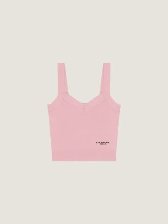 Camiseta sin mangas de lana y cachemira Camiseta sin mangas de lana y cachemira