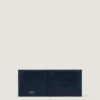 Cartera bicolor de piel con estampado Antigona