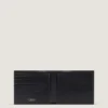 Cartera de piel granulada
