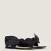 Chanclas Boudoir de piel napa con lazo Chanclas Boudoir de piel napa con lazo