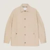 Chaqueta con costuras de alta costura en algodón con parche «Givenchy Paris»
