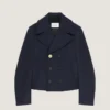 Chaqueta corta de lana