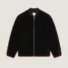 Chaqueta de forro polar con costuras de alta costura y bordado «Givenchy Paris»