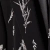 Chaqueta de un solo botonadura en lana bordada con cristales Chaqueta de un solo botonadura en lana bordada con cristales