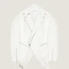 Chaqueta motera reversible de piel Chaqueta motera reversible de piel