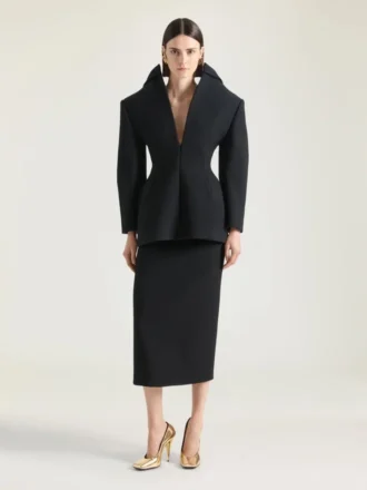 Chaqueta reversible de lana
