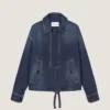 Chaqueta tipo smock en denim sin tratar Chaqueta tipo smock en denim sin tratar