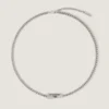 Collar Givenchy Tape en metal y esmalte