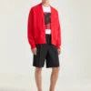 Cárdigan de algodón con grosgrain de Givenchy Paris Cárdigan de algodón con grosgrain de Givenchy Paris