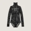 Cuerpo en malla con el logotipo de Givenchy Cuerpo en malla con el logotipo de Givenchy