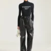 Cuerpo en punto elástico fino con el sello de Givenchy