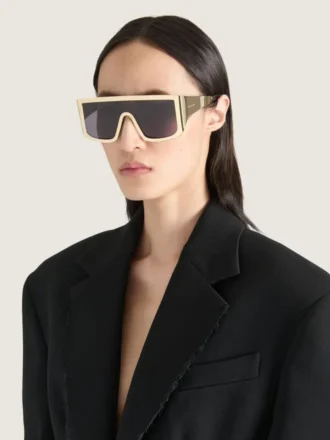 Gafas de sol cuadradas de metal