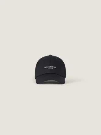 Gorra bordada con el logotipo de Givenchy Paris en algodón