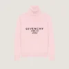 Jersey de cuello alto de lana y cachemira con el logotipo de Givenchy Jersey de cuello alto de lana y cachemira con el logotipo de Givenchy