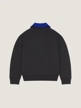 Jersey de lana con costuras de alta costura y jacquard Givenchy Paris