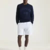 Jersey de punto de algodón con bordado «Givenchy Paris»