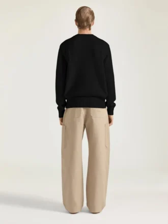 Jersey de punto de algodón con bordado «Givenchy Paris»