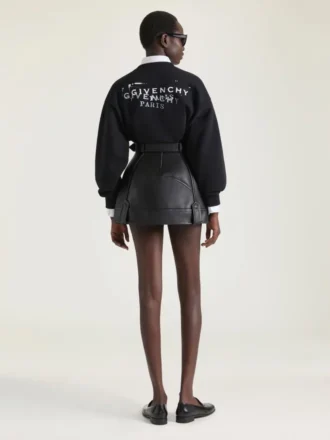 Sudadera de felpa con estampado del sello de Givenchy Sudadera de felpa con estampado del sello de Givenchy
