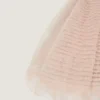 Mini vestido babydoll con volantes de nailon Mini vestido babydoll con volantes de nailon