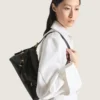 Mini Voyou Bag de piel brillante