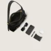 Mini Voyou Bag de piel brillante
