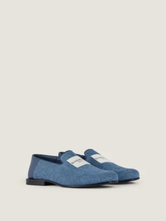 Mocasines Label en denim