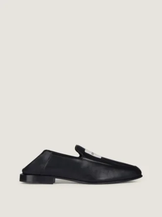Mocasines Label en piel brillante