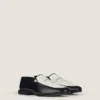 Mocasines Label en piel y lona Mocasines Label en piel y lona