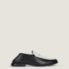 Mocasines Label en piel y lona Mocasines Label en piel y lona