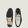 Mocasines Label en piel y lona Mocasines Label en piel y lona