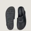 Mules acolchadas en piel napa