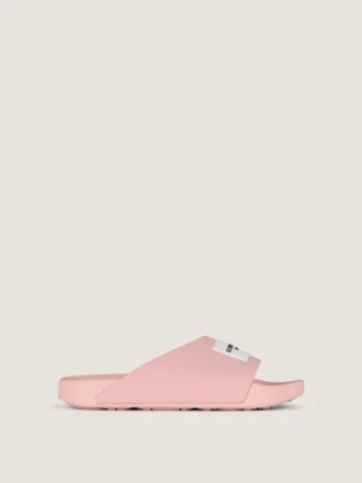 Mules planas Label de goma