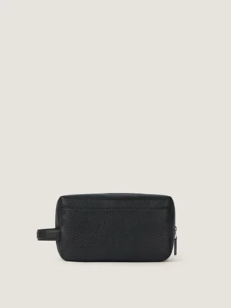 Neceser tipo mochila U en piel granulada