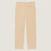 Pantalones chinos ajustados de algodón