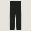 Pantalones con cremalleras múltiples en crepé de lana