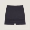 Pantalones cortos de punto con detalles de malla