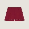 Pantalones cortos de seda