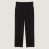 Pantalones de corte holgado en franela