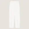 Pantalones de doble pliegue en lana Pantalones de doble pliegue en lana