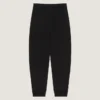 Pantalones jogger con costuras de alta costura en tejido scuba