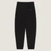 Pantalones jogger con costuras de alta costura en tejido scuba