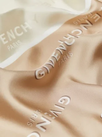 Pañuelo cuadrado bicolor Givenchy Shadow en seda