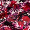 Pañuelo cuadrado de seda con estampado floral