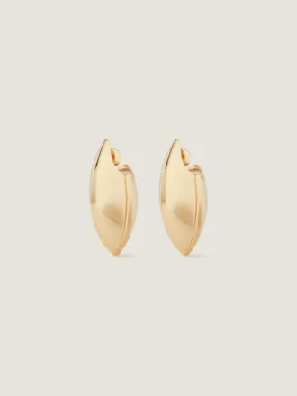 Pendientes Cocoon de metal