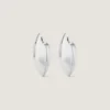 Pendientes Cocoon de metal