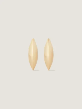 Pendientes Cocoon de metal
