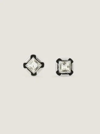 Pendientes Deconstructed Crystals en metal y cristales Pendientes Deconstructed Crystals en metal y cristales