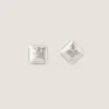 Pendientes Deconstructed Crystals en metal y cristales Pendientes Deconstructed Crystals en metal y cristales